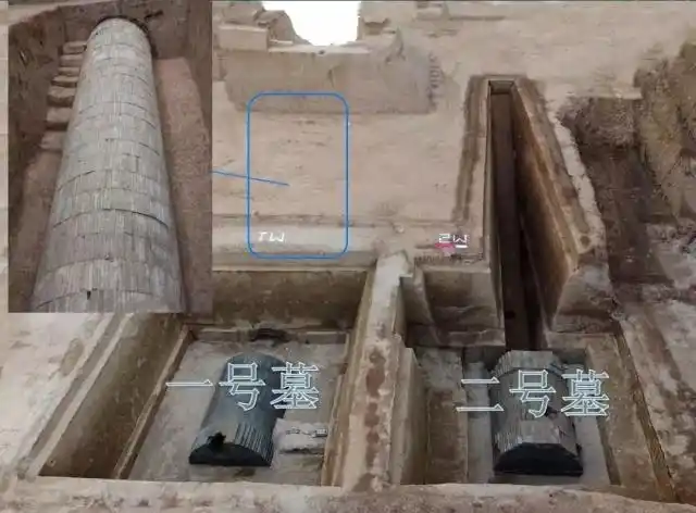 西安战国墓葬群百个墓穴相连画面壮观