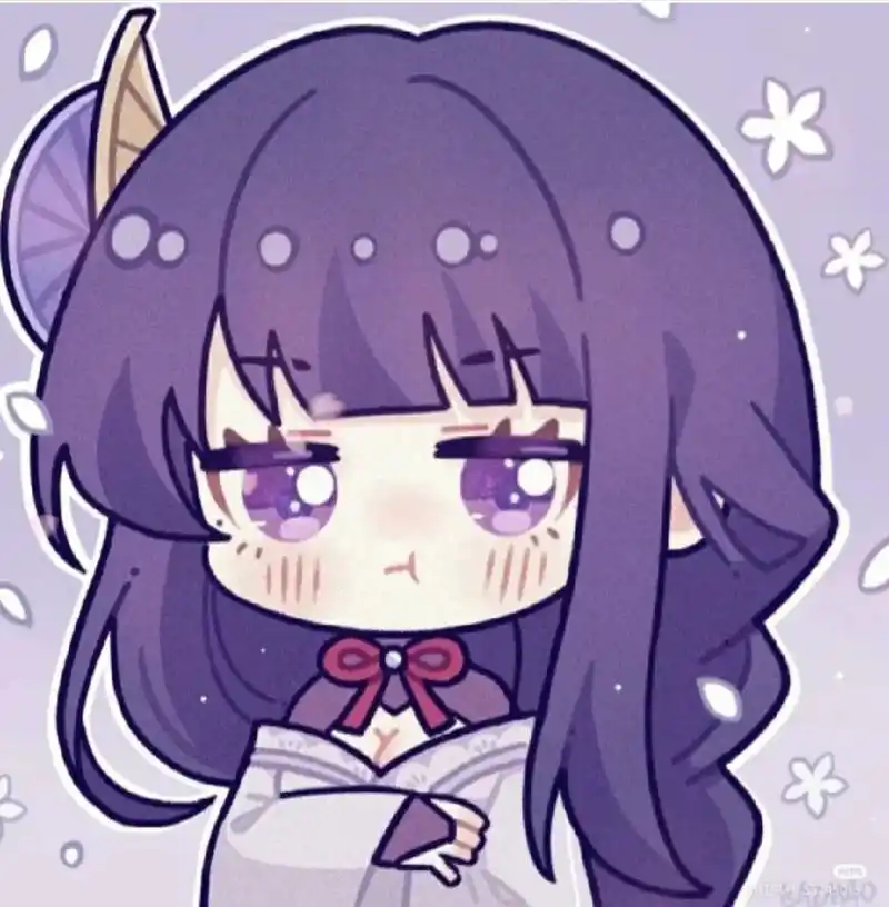 原神雷神头像96