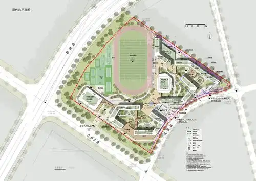 九江市八里湖新区赛城湖学校规划方案进入批前公示阶段