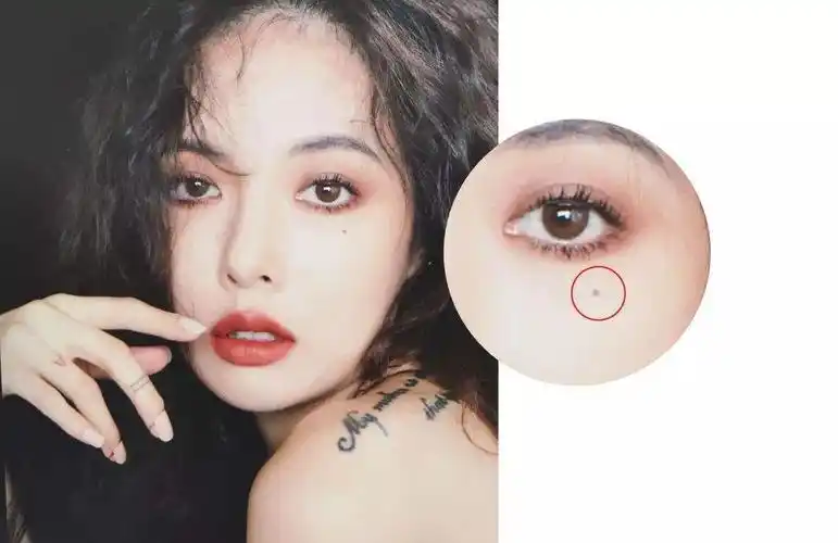 还有一种痣比泪痣更不好,这种痣就叫做凤尾痣,位于眼尾上方位置,泪痣