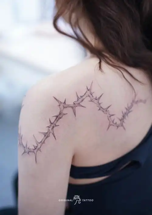 d4%·单针作品··#北京纹身店   #纹身   #北京纹身··我们是黑暗与