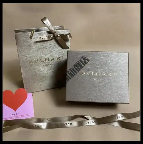 宝格丽香水礼盒空盒 宝格丽包装盒专柜bvlgari/宝格丽香水纸袋香水盒