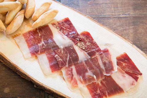 西班牙火腿知名丁牌子牌子jamoniberic伊比利亚黑猪后腿橡果火腿