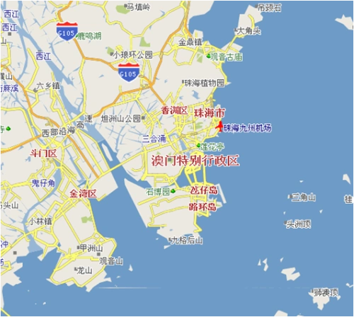 澳门的地理位置是什么?