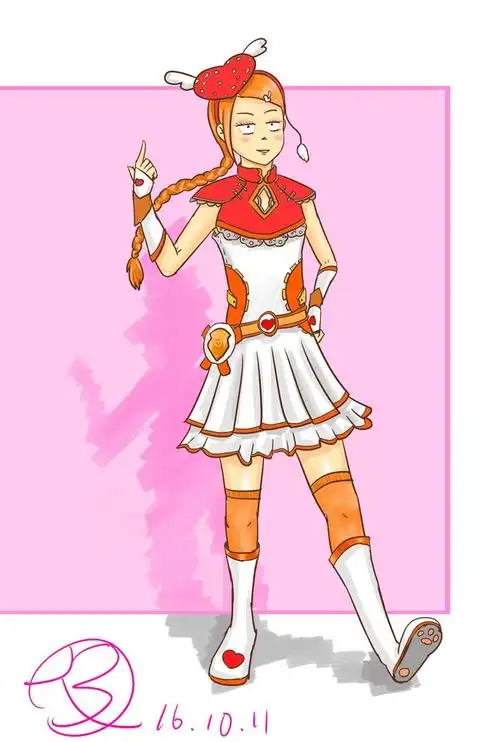 好久没画画手生的不行好不容易找到了芮闪天女的设定赶紧摸了一幅