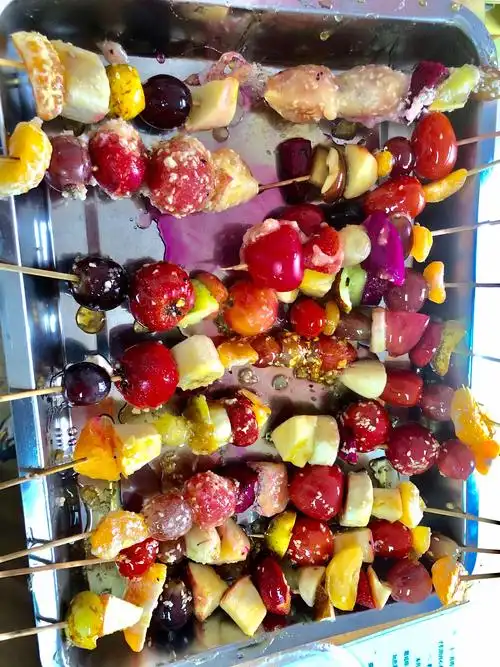 "甜蜜快乐,串一串"——城西二幼中一班冰糖葫芦之——"水果蜜"主题