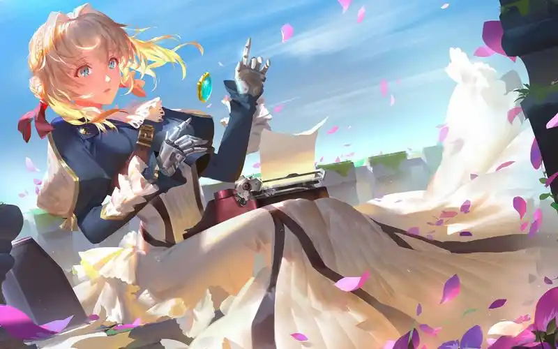 紫罗兰永恒花园薇尔莉特的绝美壁纸