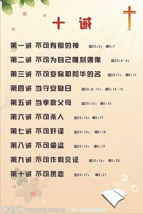 犹太法典——十诫