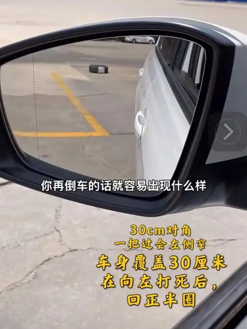 科目二 倒车入库 (1)30厘米的距离