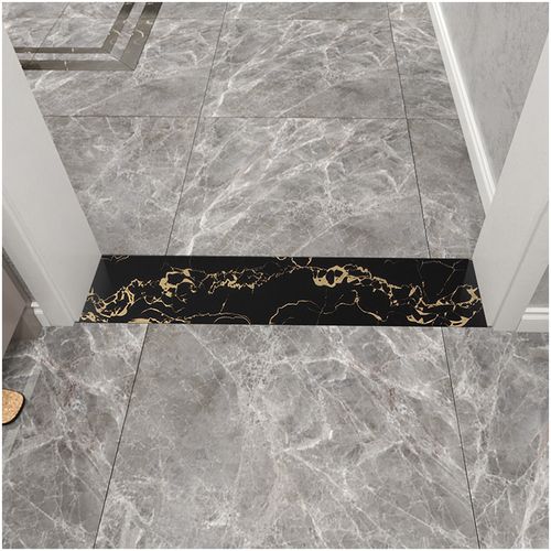 地板门槛石地贴过门门口自粘耐磨防水板砖石贴纸墙贴