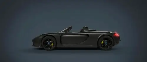 keyshot日常练习 保时捷carrera