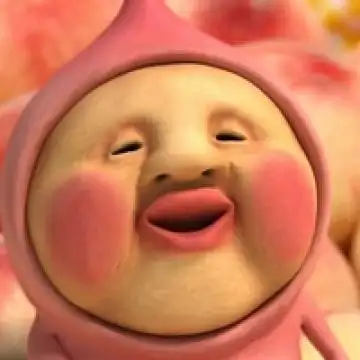 丑的可爱的屁桃君,卡通头像图片-回车桌面