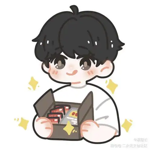 快乐小雩!_吞海《破云2吞海》吴雩q版头像绘画作品