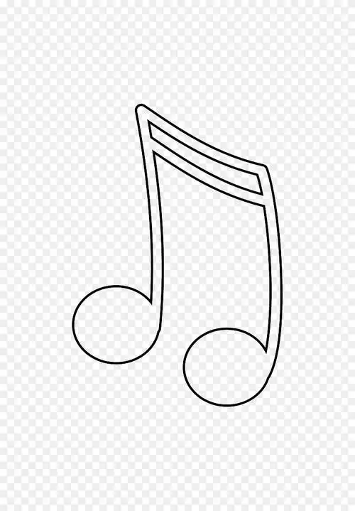 音乐音符第十六音符第八音符剪辑艺术-第八音符大纲