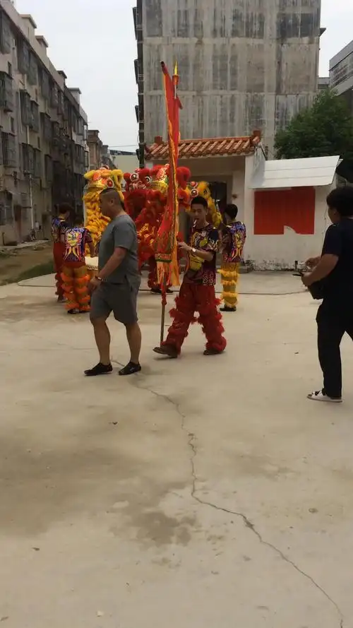 普宁拜老爷.舞狮.