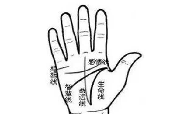 分析命运线怎么看,赶紧学起来-996手相网