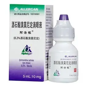 阿法根 酒石酸溴莫尼定滴眼液 5ml:10mg/盒d