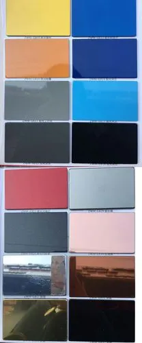 上海吉祥铝塑板哑白4mm 店面广告牌幕墙折角干挂装饰板 厂家批发