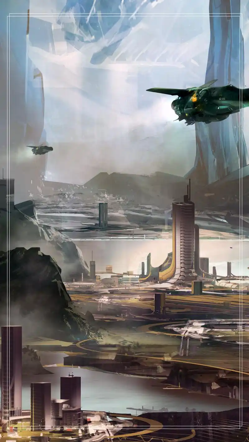 高清大图:超清晰科幻风场景概念图片