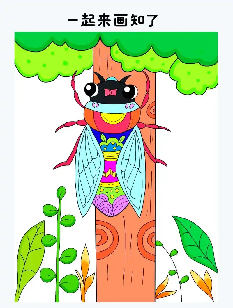 9015  97首先,我们可以从简单的葫芦形状开始,这是知了身体的