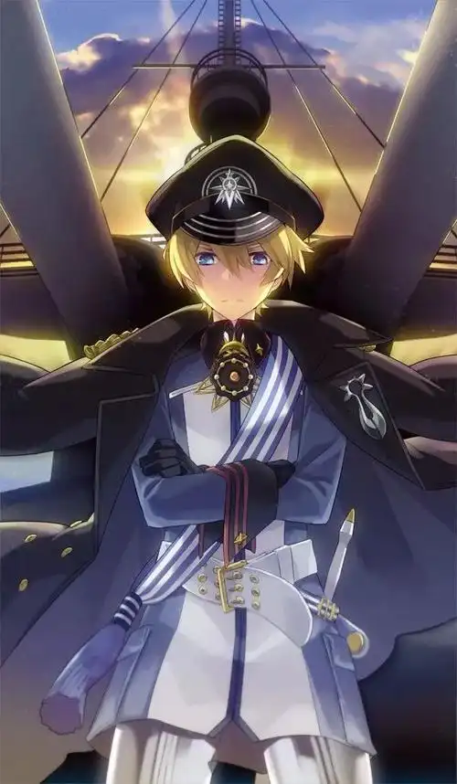 二次元穿军装的美男子是很多女生心中的完美男神无论在哪里都是非常受