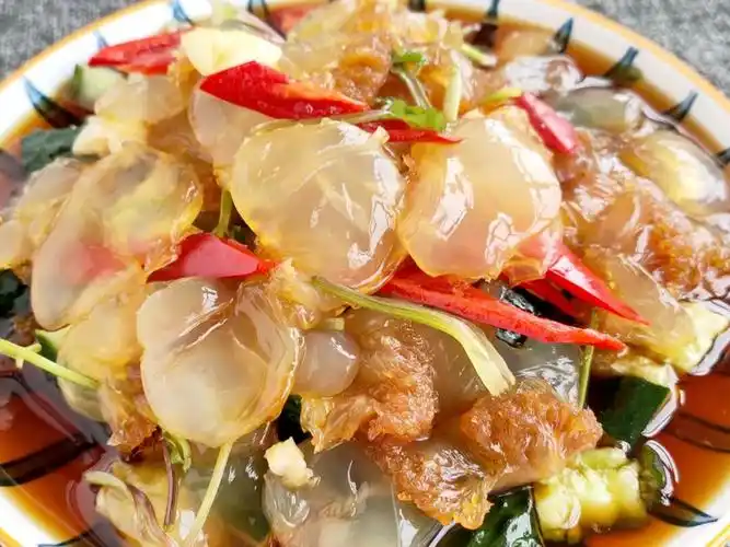 3分钟学会凉拌海蜇,和酒店做的一样好吃_酒店_海蜇_美食_小吃_美食