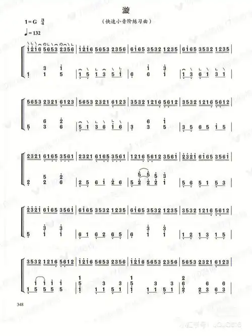 杨娜妮古筝教材漩