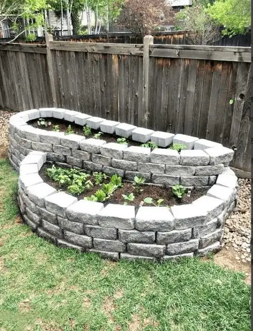 学他家这么捯饬院子,颜值提升一大截还省钱_花坛_做法_材料