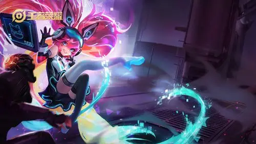 王者荣耀英雄海报壁纸——安琪拉,芈月