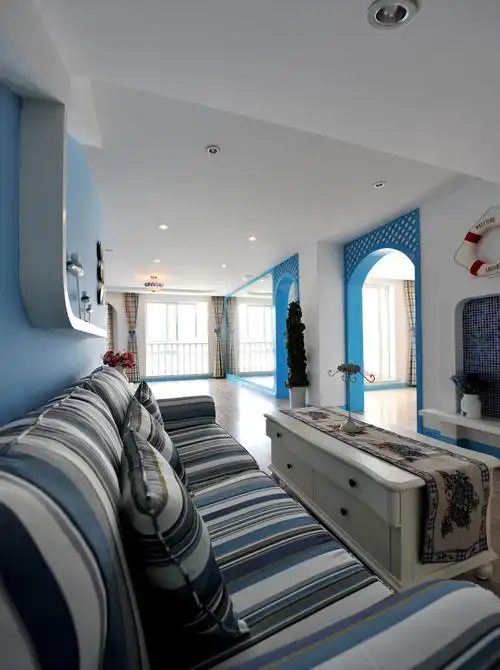 浪漫的地中海风格家装_张家口装修网