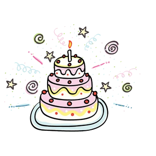 手绘蛋糕1