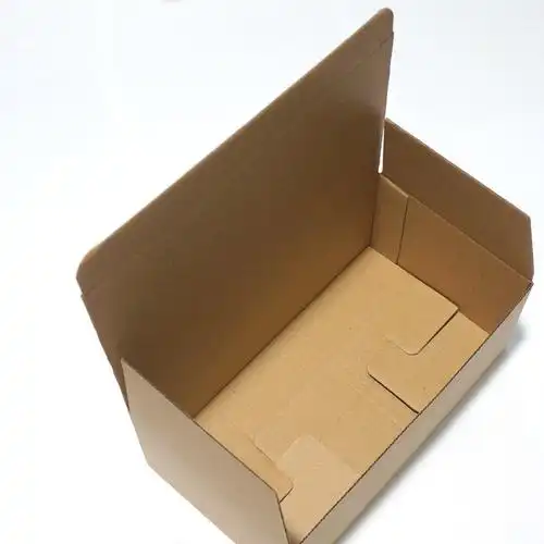 翻盖纸质儿童鞋盒 牛皮纸鞋盒子简易包装盒纸盒图片