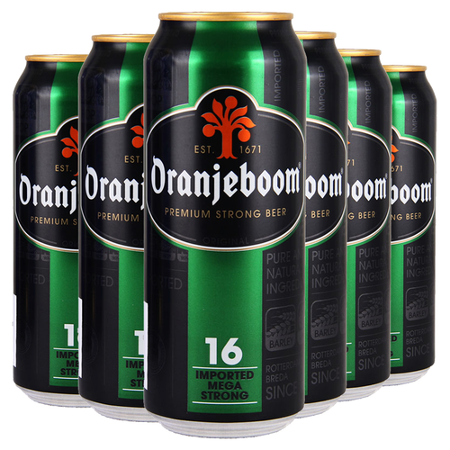 橙色炸弹啤酒6罐装 16度18度20度高度数烈性进口oranjeboom 16度啤酒