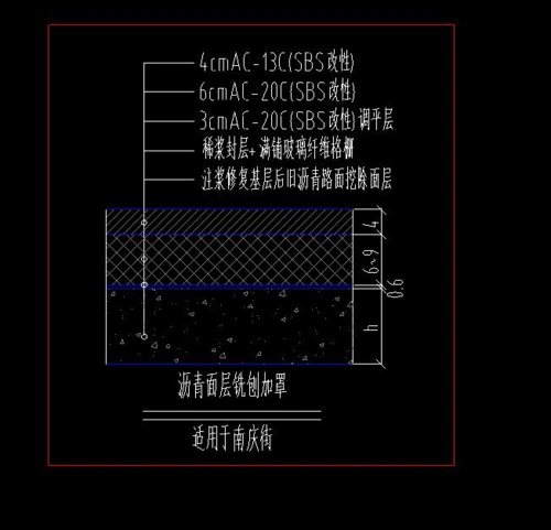沥青路面粘结层