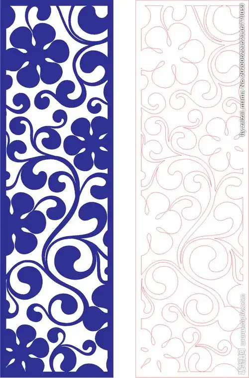 镂空花图案图片