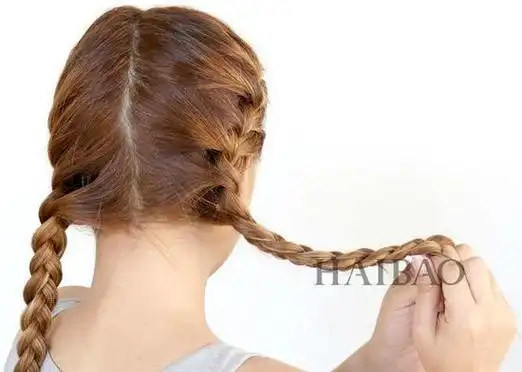 法式双辫具体打造教程|时装周|麻花辫|编发_新浪时尚_新浪网