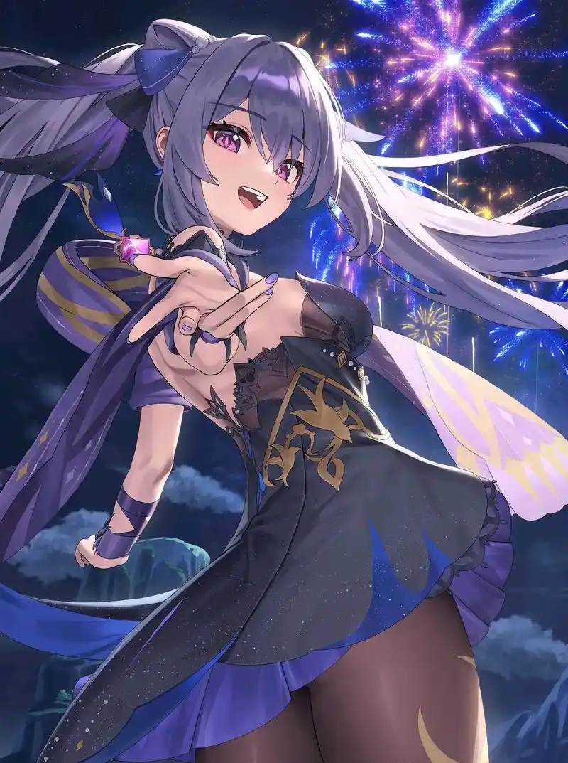 原神刻晴美图搬运.#原神 #图片来自网络 #美图分享 #二次 - 抖音