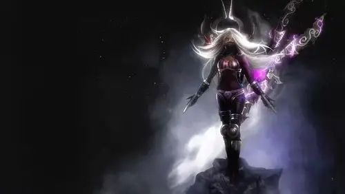 英雄联盟艾瑞莉娅夜刃cos 道具精美身材性感