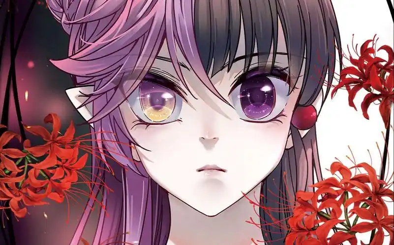 寻找前世之旅伊纱叶隐的眼睛上色过程