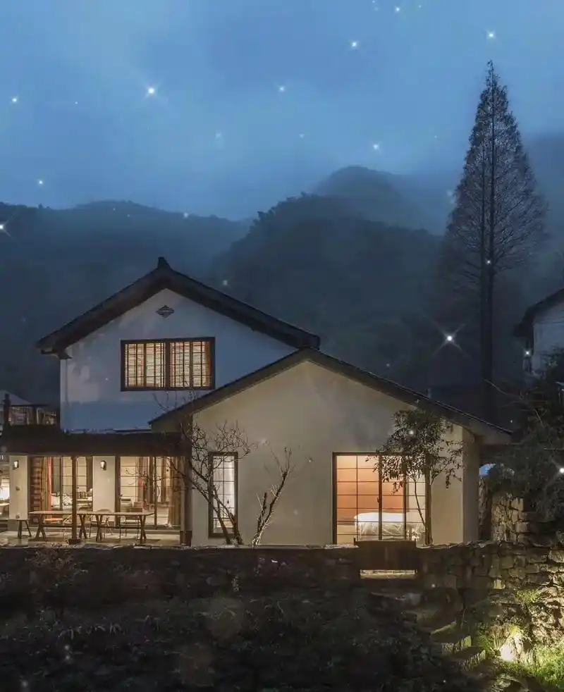 莫干山10人小众独院度假别墅民宿环境.莫干山深处的碧坞村,一 - 抖音