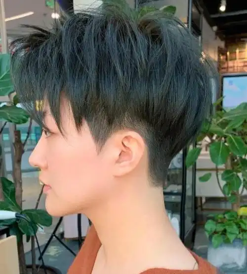 女生超酷短发推荐 中性风发型可盐可甜_女生短发 - 美发站