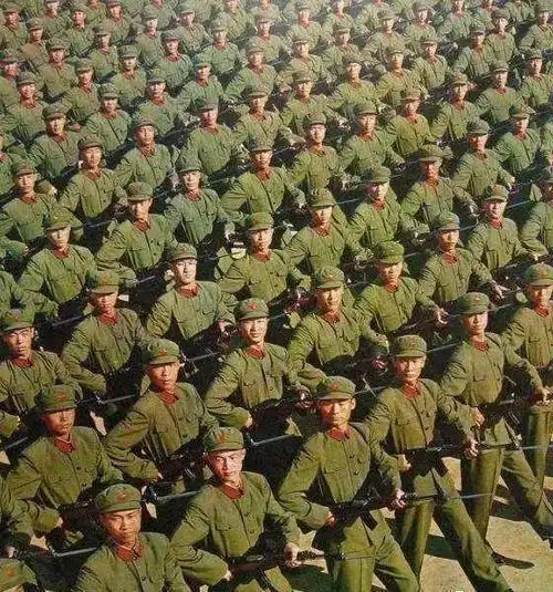 解放军65式军服,一个时代记忆(老照片)|绿军装|军乐团_网易订阅