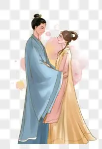 男女深情拥抱图片