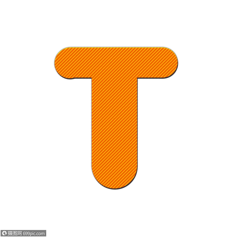 手写字母tq版卡通