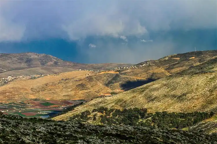 巴勒斯坦纳布卢斯山区景观壮美