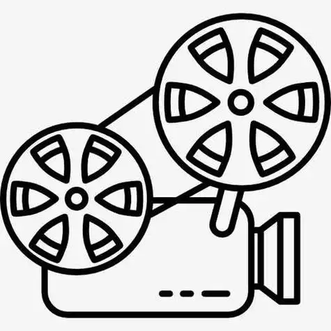 放映机简笔画 电影放映机简笔画