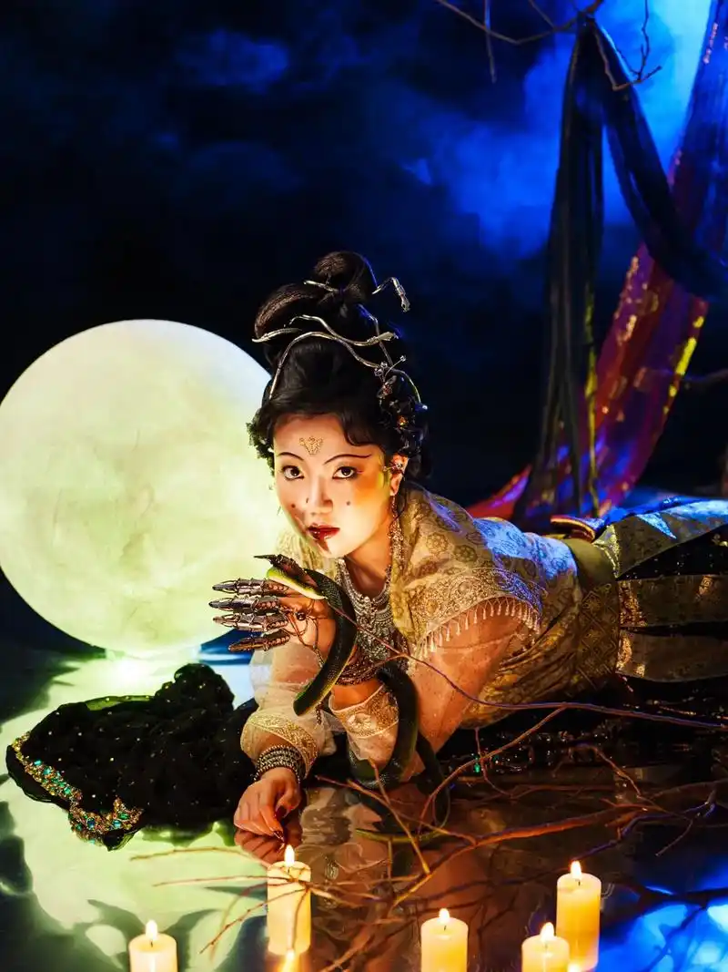 蛇妖正片来了#青蛇 #古风 #一眼千年 - 抖音