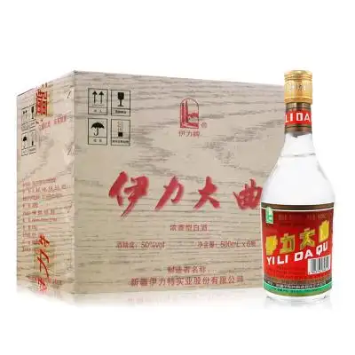 新疆伊力特 伊力大曲50度500ml*6白酒整箱