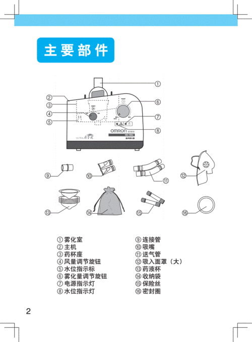 【精选】【家用雾化器】_超声式雾化器nb-150u说明书by欧姆龙.pdf