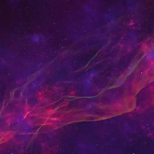 10张高清紫色星云科幻空间背景图片